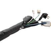 HAGOR KS Zipper Wrap, Kabelføring Sort