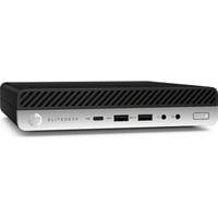 HP EliteDesk 800 G4 DM renoveret, Mini-PC Sort/Sølv