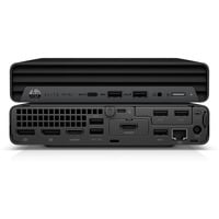 HP EliteDesk 800 G6 Renoveret, Mini-PC Sort