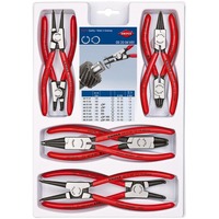 KNIPEX Sicherungsringzangen-Set 00 20 04 V01, tang sæt Rød/Sort