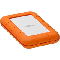 LaCie Rugged Secure ekstern harddisk 2000 GB Orange, Hvid Hvid/Orange, 2000 GB, 2.5", 3.2 Gen 1 (3.1 Gen 1), Orange, Hvid