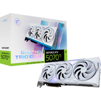 MSI GeForce RTX 5070 Ti 16G GAMING TRIO OC WHITE NVIDIA 16 GB GDDR7, Grafikkort Hvid, GeForce RTX 5070 Ti, 16 GB, GDDR7, 256 Bit, 7680 x 4320 pixel, PCI Express 5.0