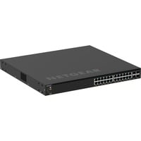 Netgear GSM4328-100AJS Administreret L3 Gigabit Ethernet (10/100/1000) Strøm over Ethernet (PoE) 1U Sort, Switch Administreret, L3, Gigabit Ethernet (10/100/1000), Strøm over Ethernet (PoE), Stativ-montering, 1U