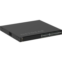 Netgear GSM4328 Administreret L3 Gigabit Ethernet (10/100/1000) Strøm over Ethernet (PoE) 1U Sort, Switch Administreret, L3, Gigabit Ethernet (10/100/1000), Strøm over Ethernet (PoE), Stativ-montering, 1U