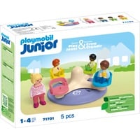 PLAYMOBIL Junior: Tal karussel, Bygge legetøj 