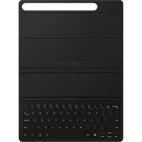 SAMSUNG EF-DX720 QWERTZ Tysk Pogo Pin Sort, Tablet Cover Sort, DE-layout, QWERTZ, Tysk, Touchpad, Samsung, Galaxy Tab S9, Galaxy Tab S9 FE, Sort