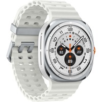 SAMSUNG Galaxy Watch Ultra 3,81 cm (1.5") AMOLED 47 mm Digital 480 x 480 pixel Berøringsskærm 4G Hvid Wi-Fi GPS (satellit), SmartWatch 3,81 cm (1.5"), AMOLED, Berøringsskærm, 32 GB, GPS (satellit), 60,5 g
