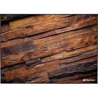 Sharkoon SKILLER SFM12 Wood Floor Mat, Protective mat Brown