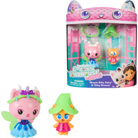 Spin Master Gabby's Dollhouse: Filmen - Queen Kitty Fe & Killing Gnom Figursæt, Spil figur 