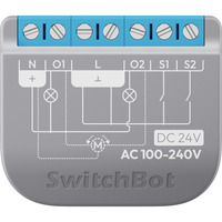 SwitchBot Switch 2 PM, Relay grå