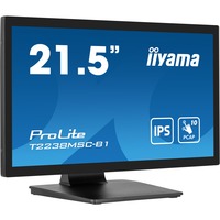 iiyama LED-skærm Sort (mat)