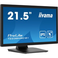 iiyama T2238MSC-B1, LED-skærm Sort (mat)