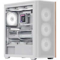 Aerocool D501A Midi Tower Sort, Træ, Towerkabinet Hvid/træ, Midi Tower, PC, Sort, Træ, ATX, micro ATX, Mini-ITX, Acrylonitrilbutadienstyren, SPCC, Træ, Spil
