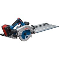 Bosch Batteridrevet rundsav GKS 18V-57-2 GX Professional solo + FSN 440 X Blå/Sort