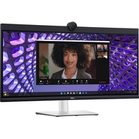 Dell P3424WEB, LED-skærm Sort/Sølv