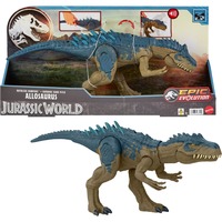 Mattel JURASSIC WORLD RUTHLESS RAMPAGE ALLOSAURUS, Spil figur Jurassic World RUTHLESS RAMPAGE ALLOSAURUS, 4 År, Brun, Grå, Plast