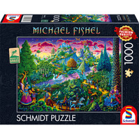Schmidt Spiele Michael Fishel: Fantastisk eventyrverden, Puslespil 