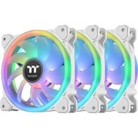 Thermaltake SWAFAN 12 RGB Radiator Fan TT Premium Edition White (3-Fan Pack), Sag fan Hvid