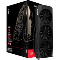 XFX Radeon RX 9070 Quicksilver OC, Grafikkort Sort
