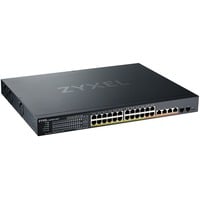 Zyxel XMG1930-30HP Administreret L3 2.5G Ethernet (100/1000/2500) Strøm over Ethernet (PoE) 1U Sort, Switch Administreret, L3, 2.5G Ethernet (100/1000/2500), Strøm over Ethernet (PoE), Stativ-montering, 1U