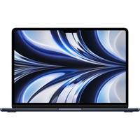 Apple MacBook Air MacBookAir M2 Notebook 34,5 cm (13.6") Apple M 8 GB 256 GB SSD Wi-Fi 6 (802.11ax) macOS Monterey Blå Sort, Apple M, 34,5 cm (13.6"), 2560 x 1664 pixel, 8 GB, 256 GB, macOS Monterey