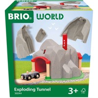 BRIO World Tunnel med sprængfunktion, Tog 