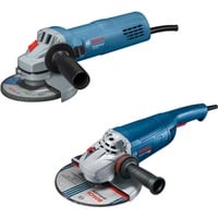 Bosch GWS 22-230 J + GWS 880 vinkelsliber 23 cm 6500 rpm 2200 W 5,5 kg Blå, 6500 rpm, 23 cm, Vekselstrøm, 5,5 kg
