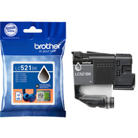 Brother LC521BK, Blæk