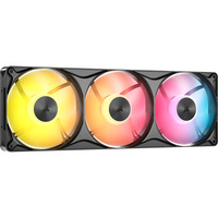 Corsair RS360 II Unified Frame ARGB, Sag fan Sort