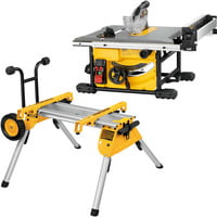 DEWALT DWE7485RS-QS, Tabel rundsav Gul/Sort