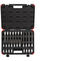 GEDORE røde skruetrækkerbits 1/2" XZN, Topnøgle Sort/Rød