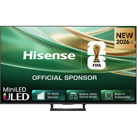 Hisense ULED 50E8S MiniLED, QLED TV Sort/mørk grå