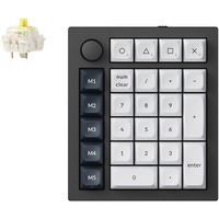 Keychron Q0M-M4, Numerisk tastatur Sort/Hvid
