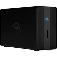 OWC Gemini Thunderbolt Dock og Dual-Bay RAID lagerhus, Drev kabinet Sort