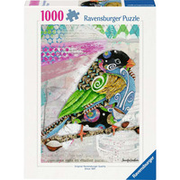 Ravensburger Puzzle - Farverig fugl, Puslespil 