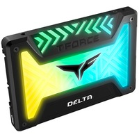 Team Group DELTA LITE RGB 1 TB, Solid state-drev Sort