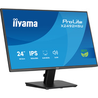 iiyama ProLite X2492HSU-B1 computerskærm 60,5 cm (23.8") 1920 x 1080 pixel Fuld HD LED Sort, LED-skærm Sort (mat), 60,5 cm (23.8"), 1920 x 1080 pixel, Fuld HD, LED, 3 ms, Sort