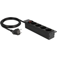 DeLOCK 66817, Strømskinne Sort