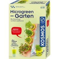 KOSMOS Microgreen Børne Videnskabssæt & Legetøj, Eksperiment boks Udgravningssæt, Biologi, 6 År, Flerfarvet