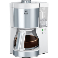 Melitta Look Perfection 1025-25, Filter maskine Hvid/Sølv