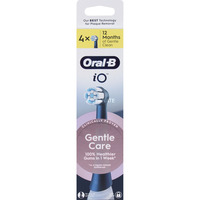 Procter & Gamble Oral-B iO Skånsom Rengøring 4-pak, Børstehoved Sort