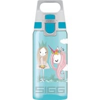 SIGG VIVA ONE Believe in Miracles 0,5L, Drikkedunk Lyseblå