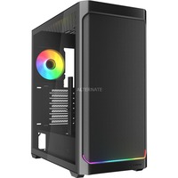 Sharkoon AK4W RGB Strip, Towerkabinet Sort