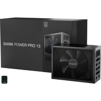 be quiet! Dark Power Pro 13 | 1300W enhed til strømforsyning 20+4 pin ATX ATX Sort, PC strømforsyning Sort, 1300 W, 115 - 240 V, 1400 W, 50 - 60 Hz, 15 - 9 A, 150 W