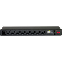 APC AP7821B strømforsyningsenhed (PDU) 8 AC stikkontakt(er) 0U/1U Sort, Strømskinne Sort, Målte, 0U/1U, Horisontal/vertikal, Sort, 8 AC stikkontakt(er), C13 forbinder