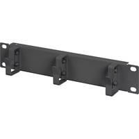 Digitus 10" patchpanel til netværks- og serverskabe, Kabelføring Sort