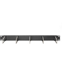 Digitus DN-97667 tilbehør til rack Kabelbakkepanel, Kabelføring Sort, Kabelbakkepanel, Sort, Stål, 1U, Oval, Kina
