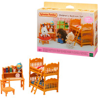 EPOCH Sylvanian Families - Landhus børneværelse med køjeseng, Bygge legetøj 