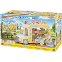 EPOCH Traumwiesen Sylvanian Families - Eventyrbørnehavebus Regnbue, Bygge legetøj 