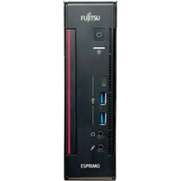 Fujitsu ESPRIMO Q558 renoveret, Mini-PC Sort